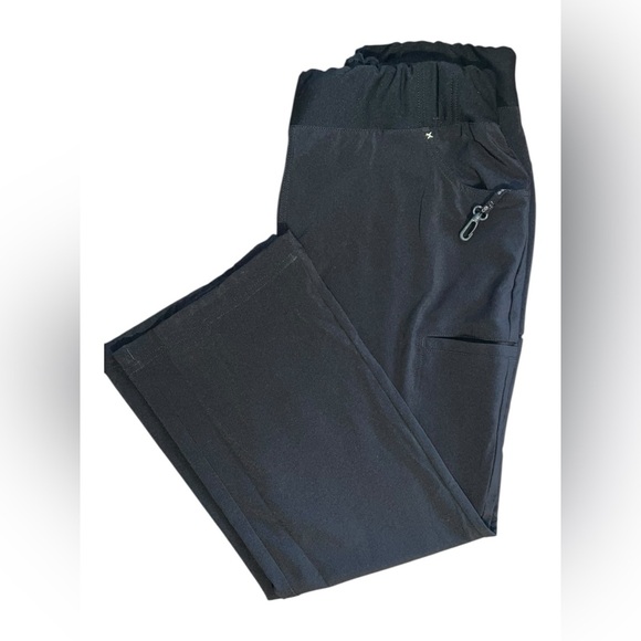 Cherokee Workwear Core Stretch Black Scrub Pants – Size XL Petite - Picture 1 of 5